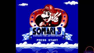 Somari 3 NES (title screen) + download sprite/tile