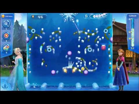 Frozen Free Fall: Icy Shot Level 242 - NO BOOSTERS ☃☃☃