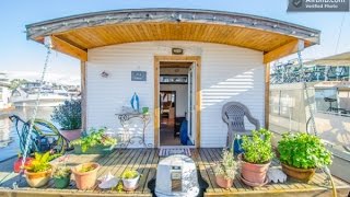 Barge Tiny House Vacation Rental: On Wheels or on the Water?