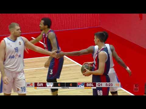 ABA Liga 2 2020/21, Round 6 match: Široki - Borac Banja Luka (21.1.2021)