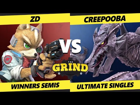 The Grind 169 Winners Semis - ZD (Fox) Vs. Creepooba (Ridley) Smash Ultimate - SSBU