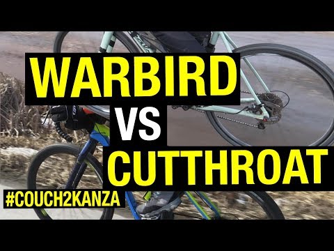 #COUCH2Kanza -Week 7 - Which bike for Dirty Kanza? Salsa Warbird vs Salsa Cutthroat