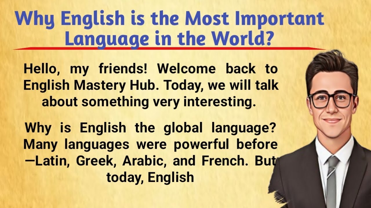 Why English is the Most Important Language in the World | How To Improve Your English