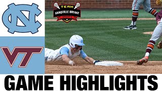 #15 North Carolina vs Virginia Tech Highlights G3 | NCAA Baseball Highlights | 2024 College Baseball