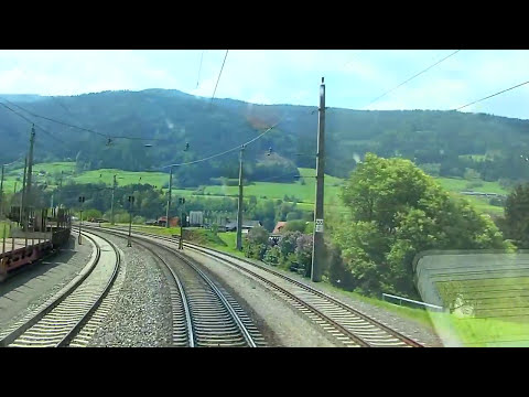 🇦🇹 Führerstandsmitfahrt Bruck a. d. Mur - Villach Hbf - Cab Ride [HD] - ÖBB 1116