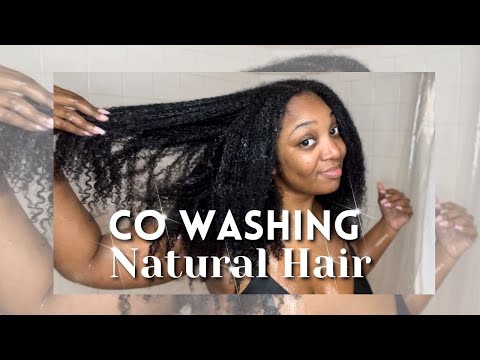 CO WASHING MY NATURAL HAIR | AS I AM COCONUT CO WASH