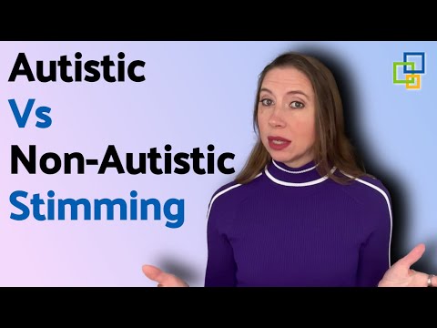 Difference Between Autistic Stimming and Non-Autistic Stimming