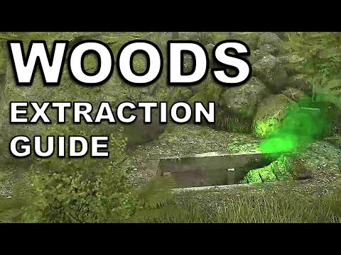 How To Extract from WOODS in Escape from Tarkov | Woods Map Guide | 2024