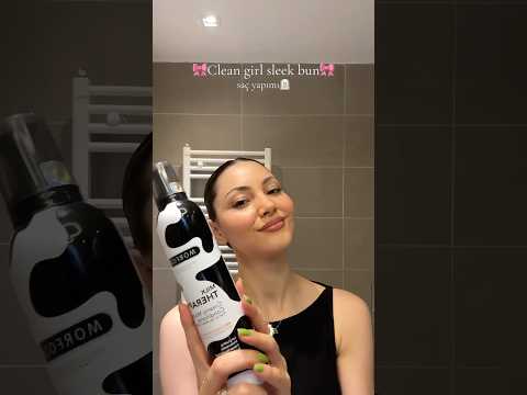 Sleek bun saç🎀🧖🏼‍♀️#saç  #cleangirl #sleekbun #hair #hairstyle #saçmodelleri #topuz #morfose