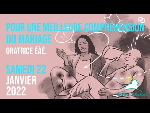 2022 Janvier EAE Présentiel : 1. SC : Comprendre Le Mariage - 22/01/2022