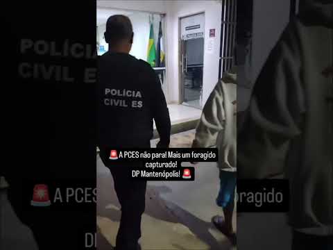 foragido recapturado em mantenopolis