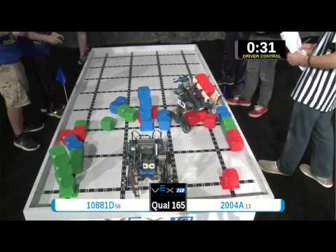2015 VEXIQ Midd Q165 -  (10881D 2004A) 144 - VEX-IQ Middle School-VEX Worlds 2015