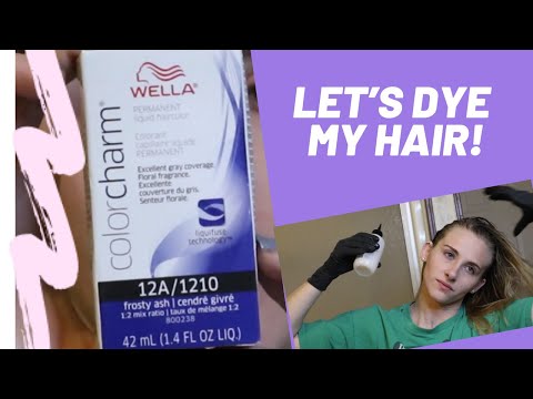 LET'S DYE MY HAIR | Using Wella Color Charm