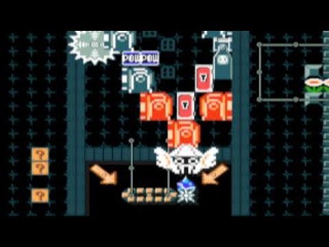 (easier) Super Stacked Steeples by Tyler - Super Mario Maker - No Commentary 1bo
