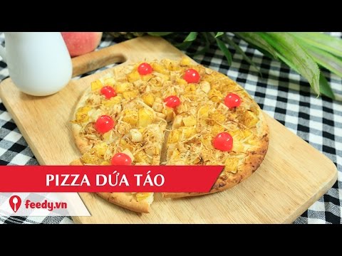 Pizza de maçã e abacaxi - PPAP Pizza