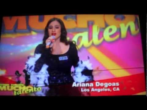 Arianna Degoas en Tengo Talento, Mucho Talento- Estrella TV Canal 62 L.A.