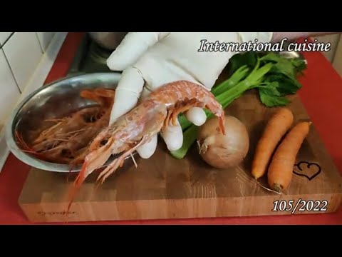 How to Make Shrimp Bisque Sauce / Come fare la Salsa Bisque di Gamberi@ChefJasonznc