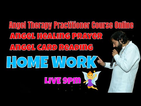 Angel Therapy Practitioner Course Online | Angel Healing Prayer | Angel Card Reading LIVE 9pm