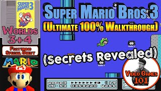 Super Mario Bros 3 Walkthrough (Part 2 of 4) | 100% Guide | Video Games 101