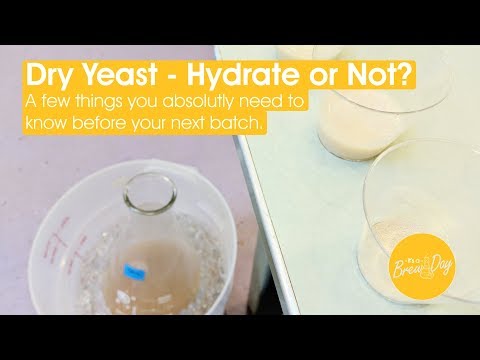 Dry Yeast - Hydrate or Not?