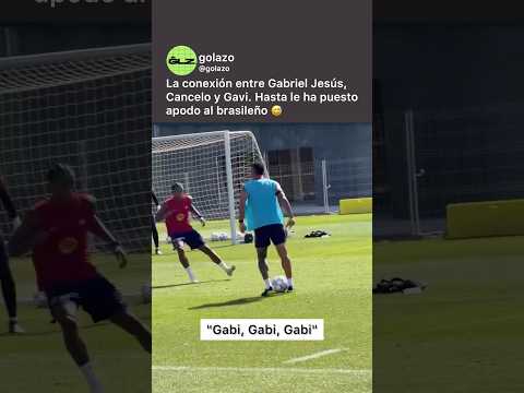 Gabriel Jesús ya empieza a tener conexión con sus compañeros