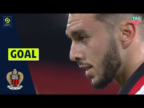 Goal Amine GOUIRI (19' pen - OGC NICE) STADE RENNAIS FC - OGC NICE (1-2) 20/21