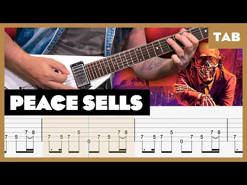 Megadeth - Peace Sells | Guitar Tab | Lesson | Cover | Tutorial