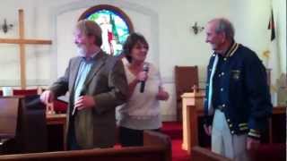 Singing "Daddy Sang Bass"