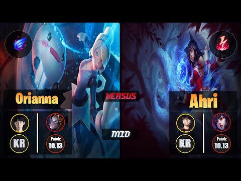 Doinb ORIANNA (Mid) [Phase Rush] VS Sword AHRI - Challenger KR Patch 10.13