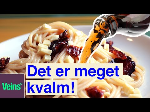 Spaghetti i cola med glaseret gris - Med skeen i den anden hånd - VEINS