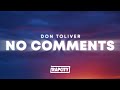 Don Toliver NO COMMENTS Lyrics
