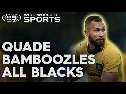 Quade Cooper's greatest step against the All Blacks | Wide World of Sports
