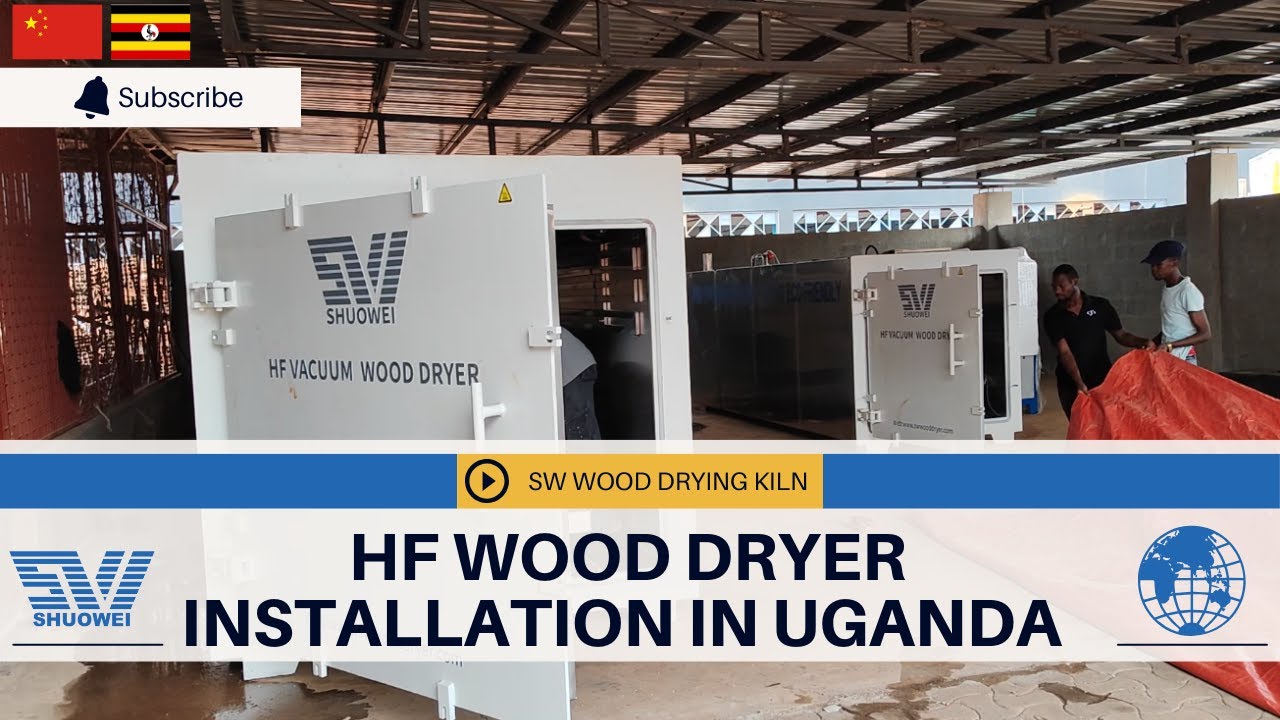 High Frequency Vacuum Wood Dryer Uganda Unveiled  Lead Film Installation