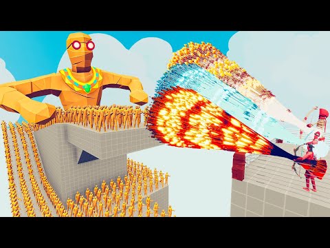 100x MUMMY + 2x GIANT vs 3x EVERY GOD - Totally Accurate Battle Simulator TABS