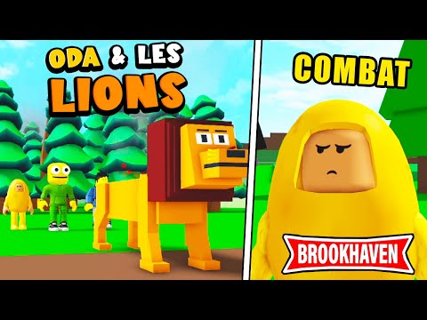 THE KING OF THE LIONS IS DEAD, WE MUST FIGHT THE KILLER (INCREDIBLE) #1 - BROOKHAVEN RP ROBLOX