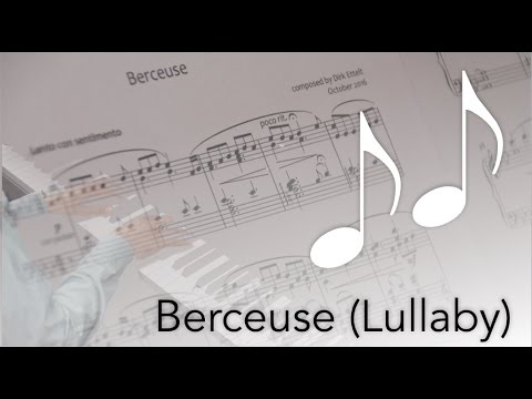 Berceuse Piano Performance Video