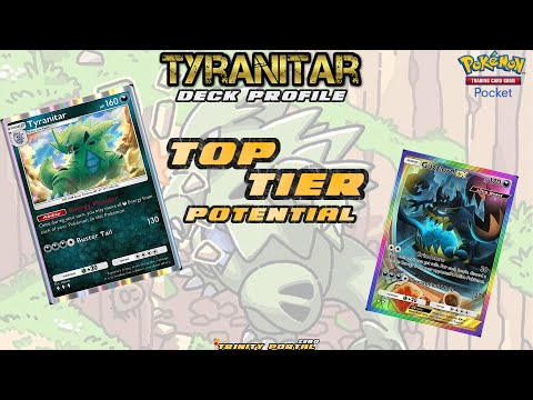 Pokemon TCG Pocket - Potential Top Tier! Tyranitar Deck Profile!