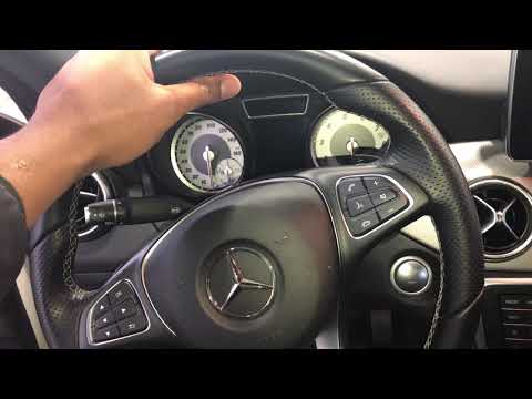 HOW TO OPEN HOOD  - Mercedes-Benz CLA
