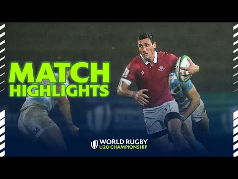 WHAT AN UPSET! | Argentina v Georgia Highlights | World Rugby U20 Championship