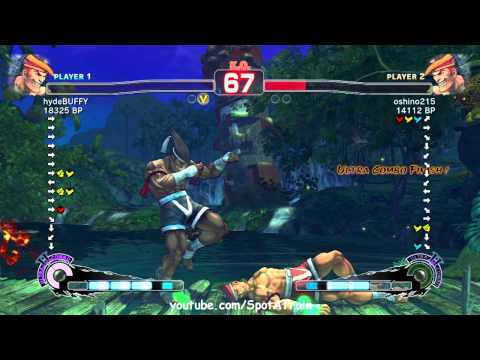 SSF4 - hydeBUFFY (Adon) vs. oshino (Adon)