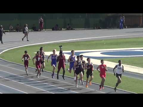 B Bandley & G Smith - VarB 800m at CA Relays 3-19-16
