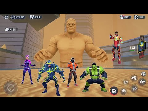 Spider Fighter 3: Action Game | Android Gameplay Walkthrough Part 2 (1080P 60FPS)