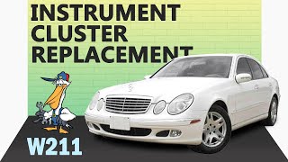Mercedes-Benz W211 E-Class Instrument Cluster Replacement