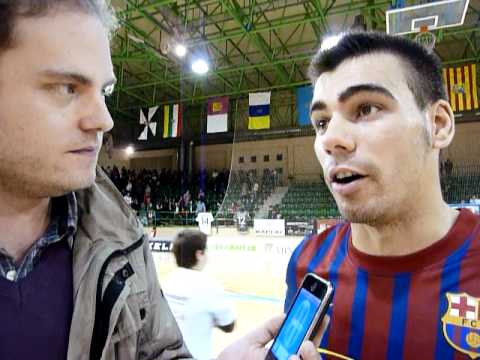 LNFS (14ª J) Caja Segovia F.S. 3 - Barcelona Alusport 3 (Pedro Delgado) Sergio Lozano 3/12/2011