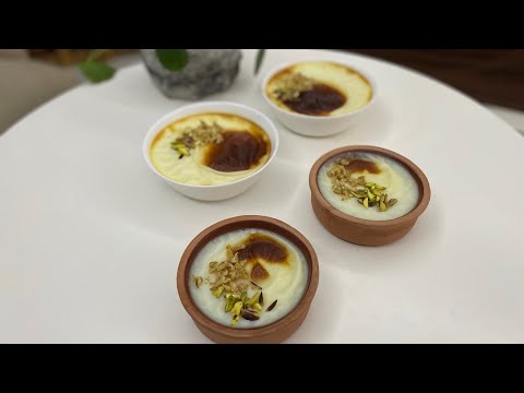 an special Turkish dessert _ easy recipes with mozhgan _ lets watch it . #dessert