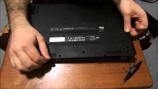 How to remove the back cover Acer Aspire M M5 583P 6637