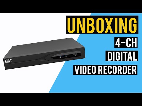 UNBOXING: 4 Channel Digital Video Recorder -5000 Series