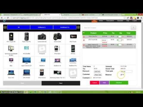 Point of sale - POS system for opencart