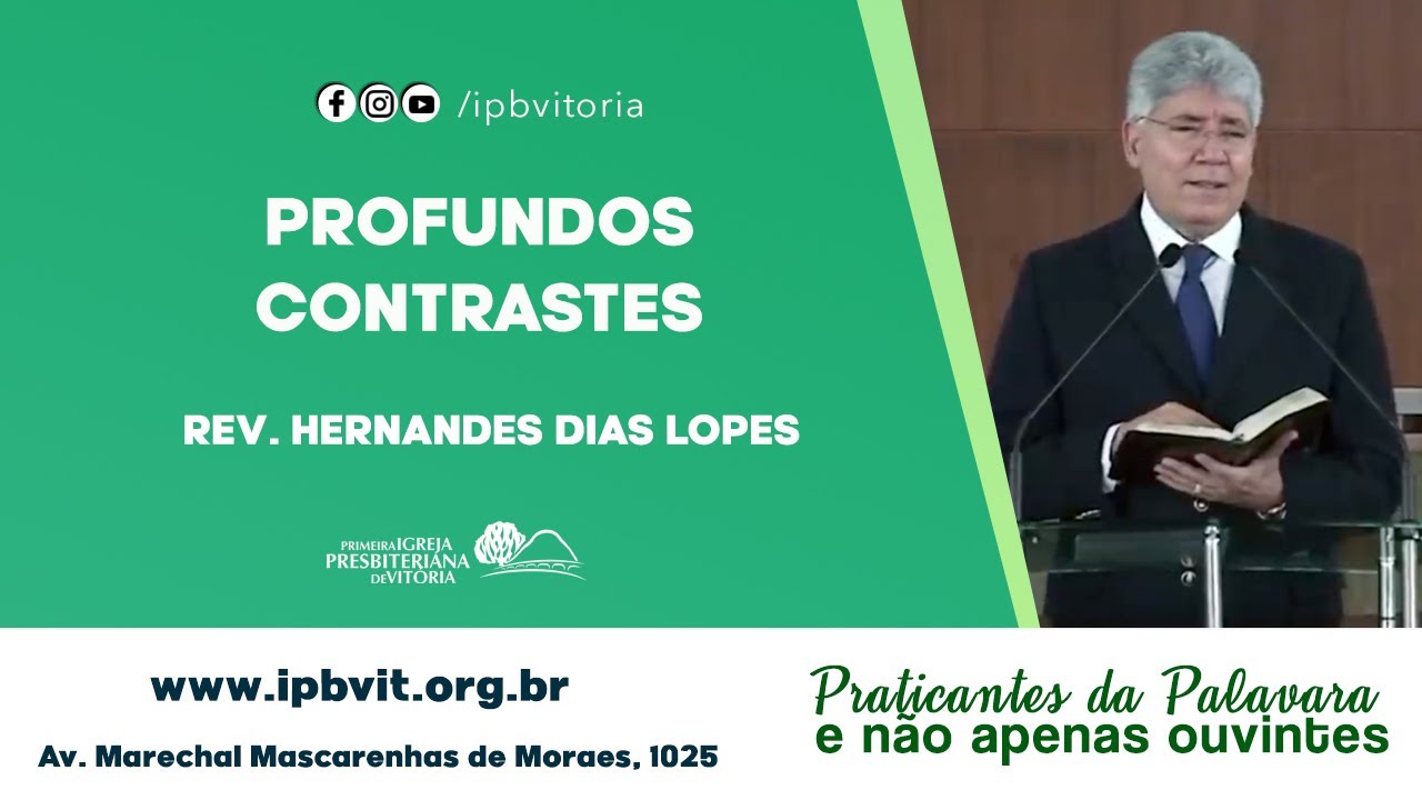 Rev. Hernandes Dias Lopes - Lucas 16.19-31