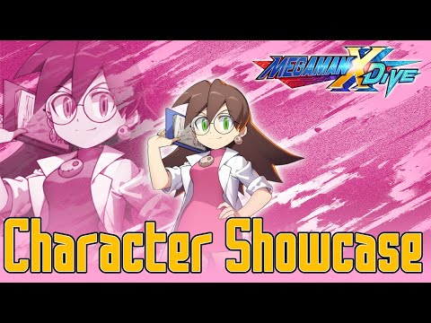 Lab Coat Tron (White Tron) 5* Character Showcase - Mega Man X DiVE
